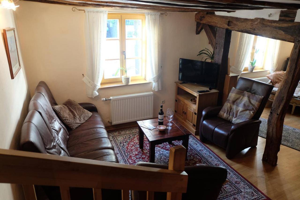 Historisches Haus Im Herzen Von モンシャウ エクステリア 写真