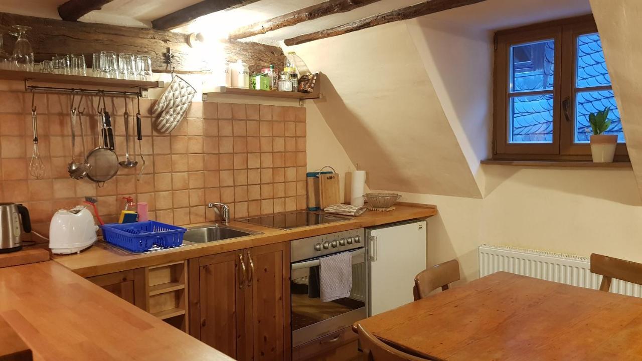 Historisches Haus Im Herzen Von モンシャウ エクステリア 写真